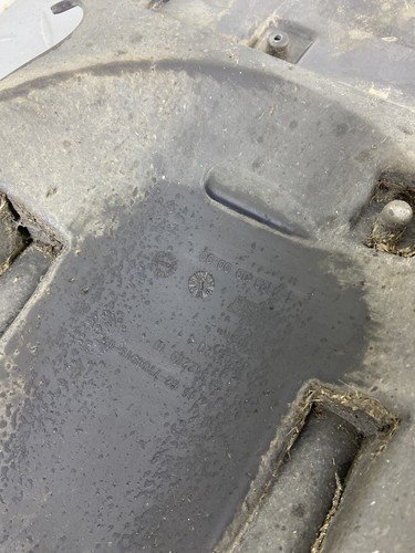 BMW R1200GS GS ADVENTURE AC K25 2012 REAR INNER UNDER TRAY FENDER COVER 7704919 - Image 3