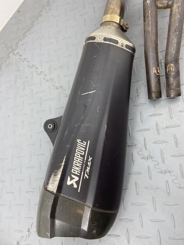 YAMAHA T-MAX TMAX 530 DX SX 2018 AKRAPOVIC EXHAUST SYSTEM LINE (SCRATCHED) - Image 5