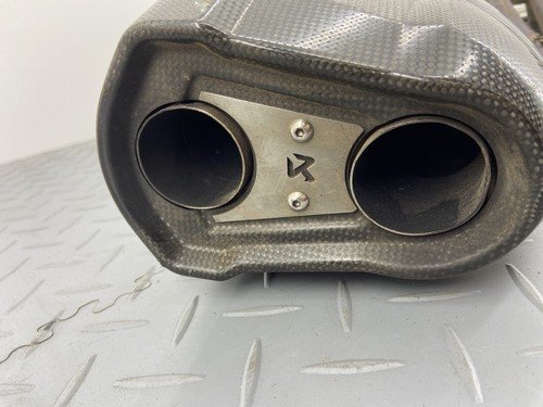 YAMAHA T-MAX TMAX 530 DX SX 2018 AKRAPOVIC EXHAUST SYSTEM LINE (SCRATCHED) - Image 6