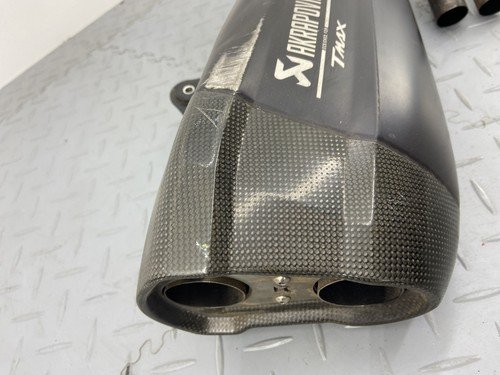 YAMAHA T-MAX TMAX 530 DX SX 2018 AKRAPOVIC EXHAUST SYSTEM LINE (SCRATCHED) - Image 7