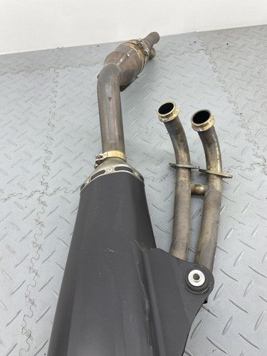 YAMAHA T-MAX TMAX 530 DX SX 2018 AKRAPOVIC EXHAUST SYSTEM LINE (SCRATCHED) - Image 16