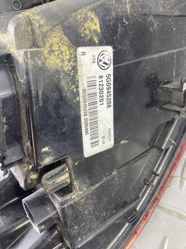 VW GOLF MK7 2014 REAR TAIL RIGHT RH STOP LIGHT LHD LEFT HAND DRIVE 5G0945208 - Image 5
