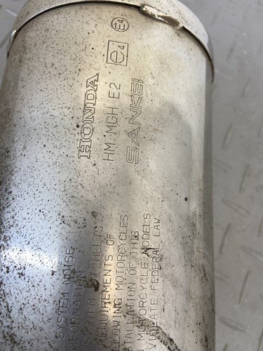 HONDA VFR1200X CROSSTOURER 2016 EXHAUST SILENCER MUFFLER - Image 8