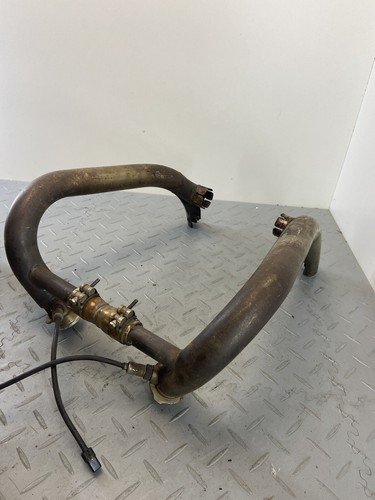 TRIUMPH THRUXTON R BONNEVILLE 1200 2017 HEADERS DOWNPIPE EXHAUST MANIFOLD N2 - Image 6