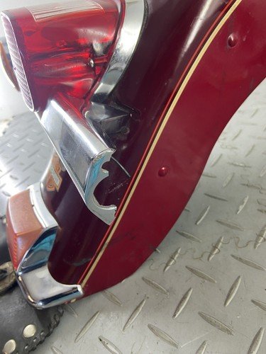 HARLEY DAVIDSON FLST SOFTAIL 1993 REAR FENDER MUD GUARD TAIL LIGHT TURN SIGNAL - Image 3