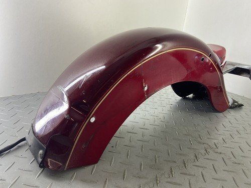 HARLEY DAVIDSON FLST SOFTAIL 1993 REAR FENDER MUD GUARD TAIL LIGHT TURN SIGNAL - Image 8