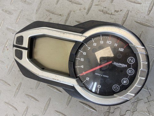 TRIUMPH TIGER 1200 2014 INSTRUMENT CLUSTER TACHOMETER SPEEDOMETER GAUGE T2503135 - Image 6