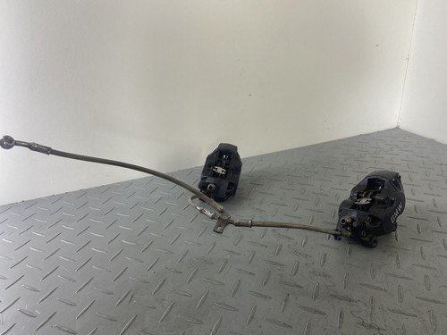 BMW K1300R 2011 FRONT BRAKE CALIPERS PAIR RIGHT LEFT & HOSE LINE - Image 4