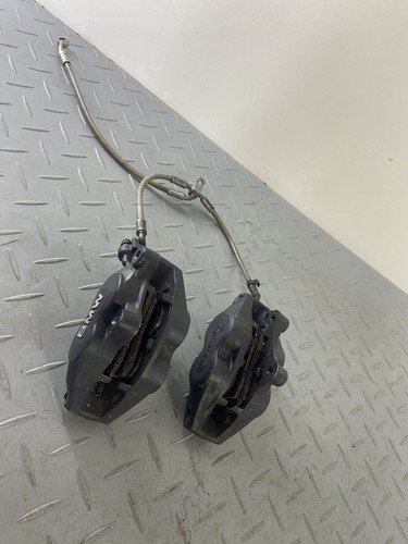 BMW K1300R 2011 FRONT BRAKE CALIPERS PAIR RIGHT LEFT & HOSE LINE - Image 9