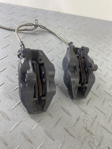 BMW K1300R 2011 FRONT BRAKE CALIPERS PAIR RIGHT LEFT & HOSE LINE - Image 11