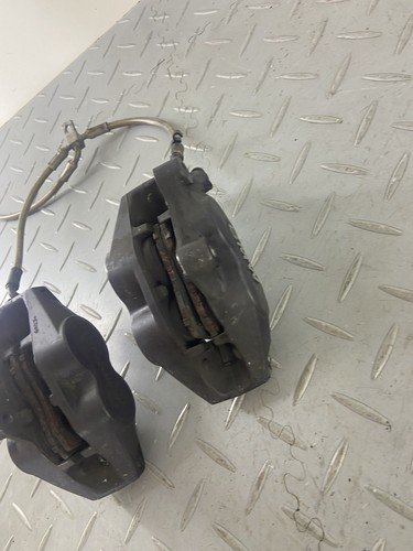 BMW K1300R 2011 FRONT BRAKE CALIPERS PAIR RIGHT LEFT & HOSE LINE - Image 12
