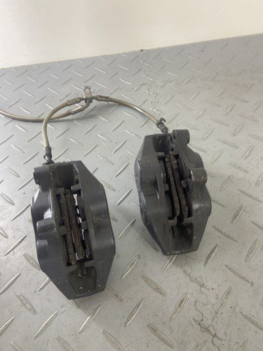 BMW K1300R 2011 FRONT BRAKE CALIPERS PAIR RIGHT LEFT & HOSE LINE - Image 13