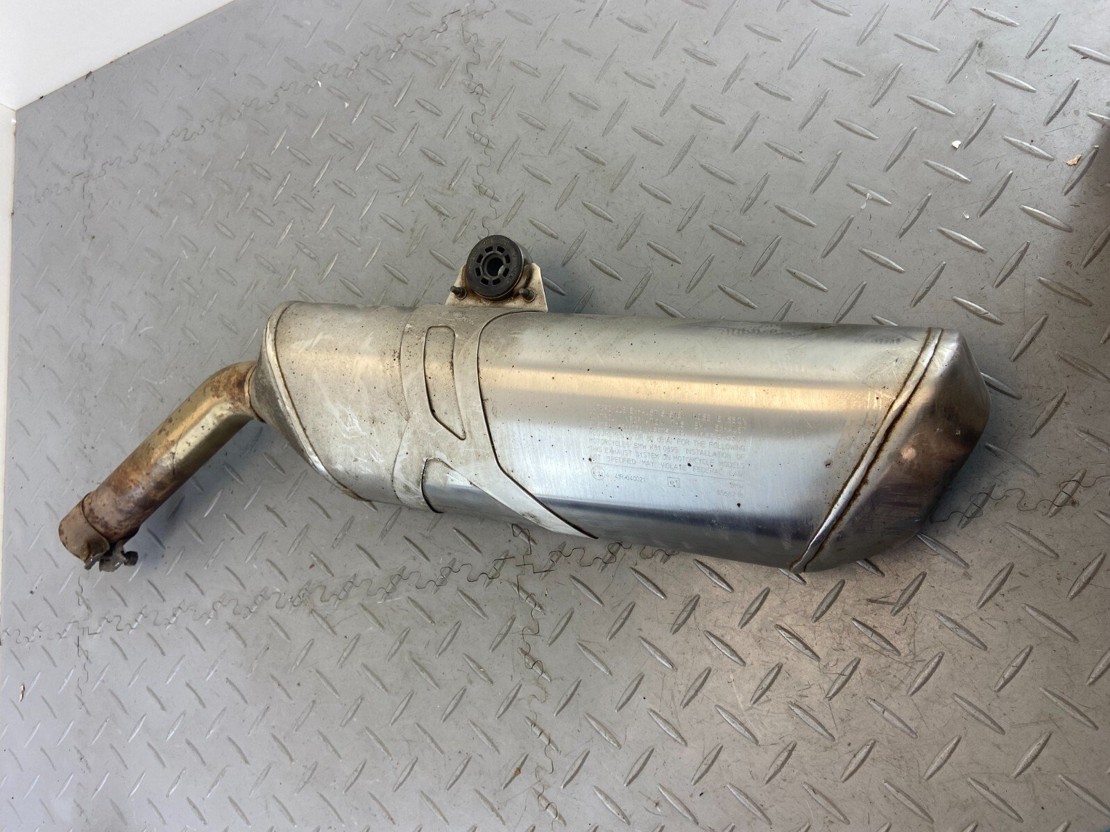 BMW F850GS ADVENTURE K82 2020 EXHAUST SILENCER MUFFLER 8550448 - Image 11