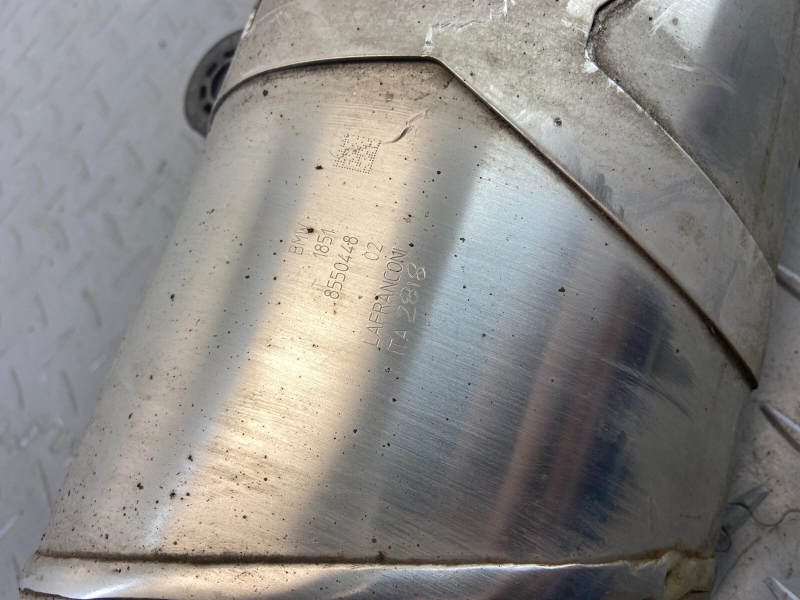 BMW F850GS ADVENTURE K82 2020 EXHAUST SILENCER MUFFLER 8550448 - Image 12