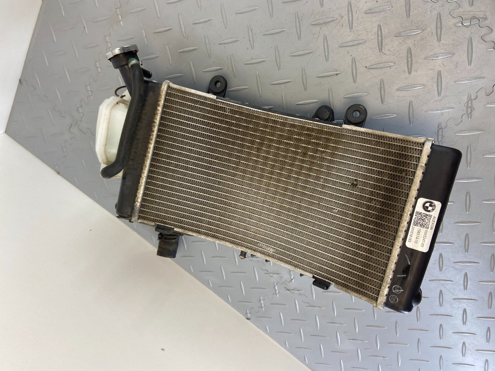 BMW F850GS WATER RADIATOR COOLER & FAN 8565247 N2 - Image 2