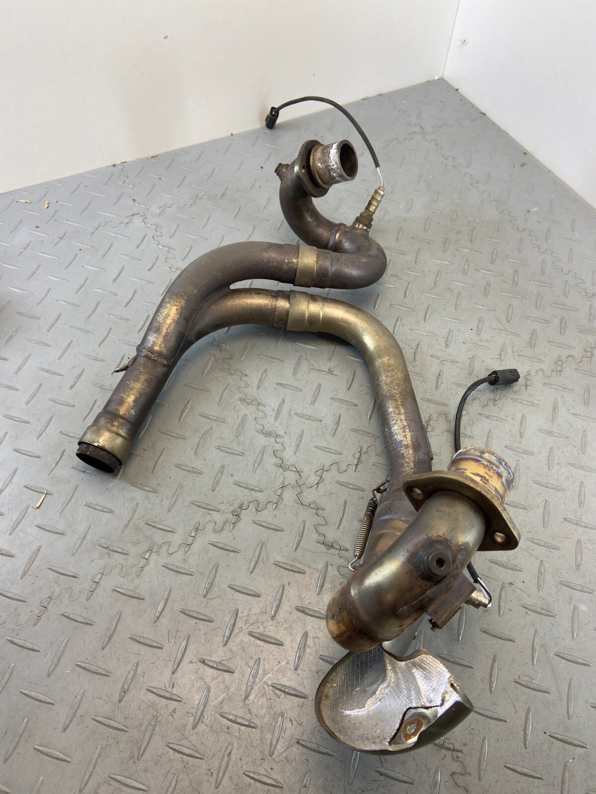DUCATI MONSTER 1200 S 1200S 2020 EXHAUST MANIFOLD DOWNPIPE HEADERS - Image 8