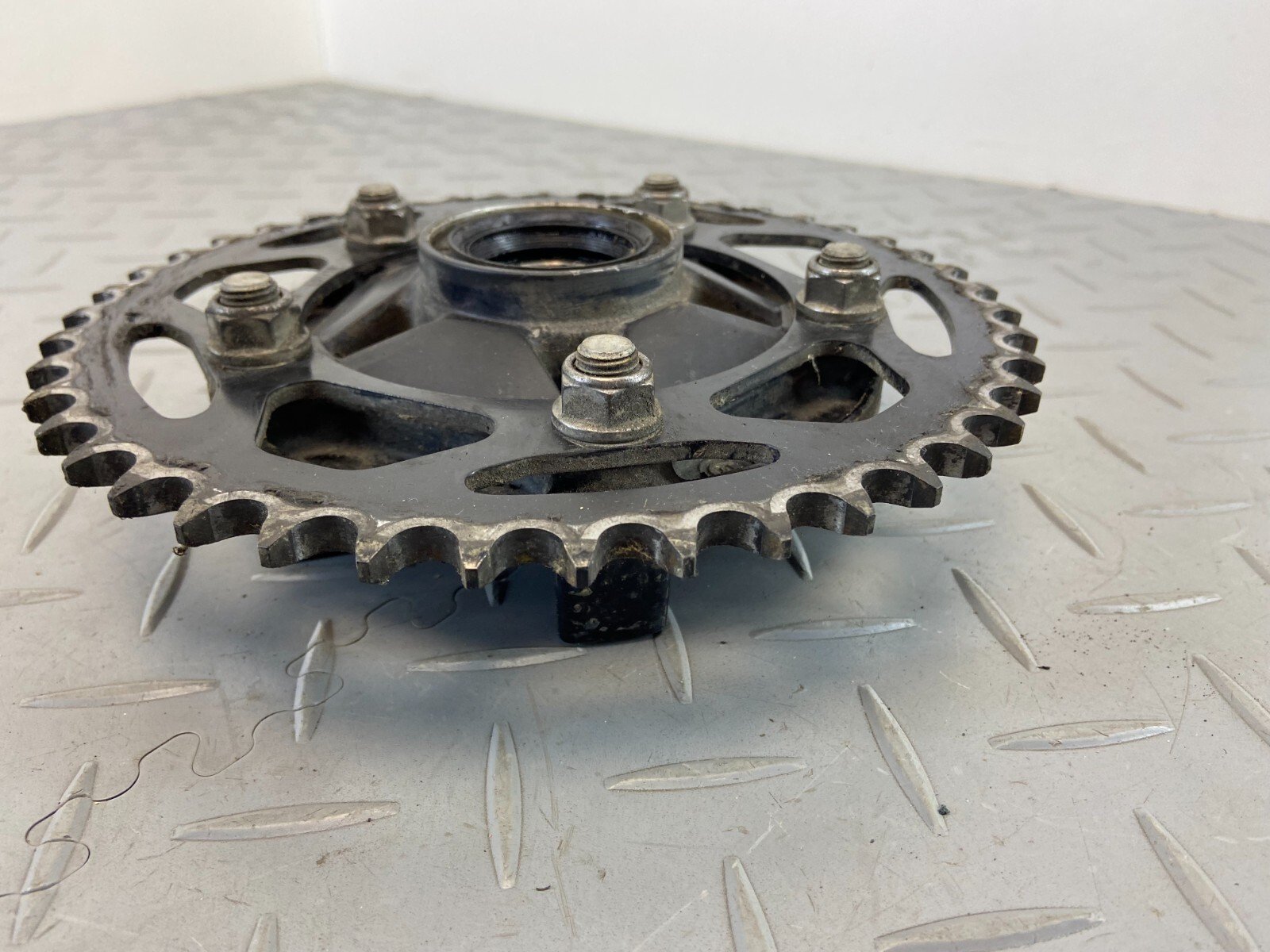 BMW F850GS REAR CUSH DRIVE SPROCKET & CARRIER HUB 8522841 - Image 2