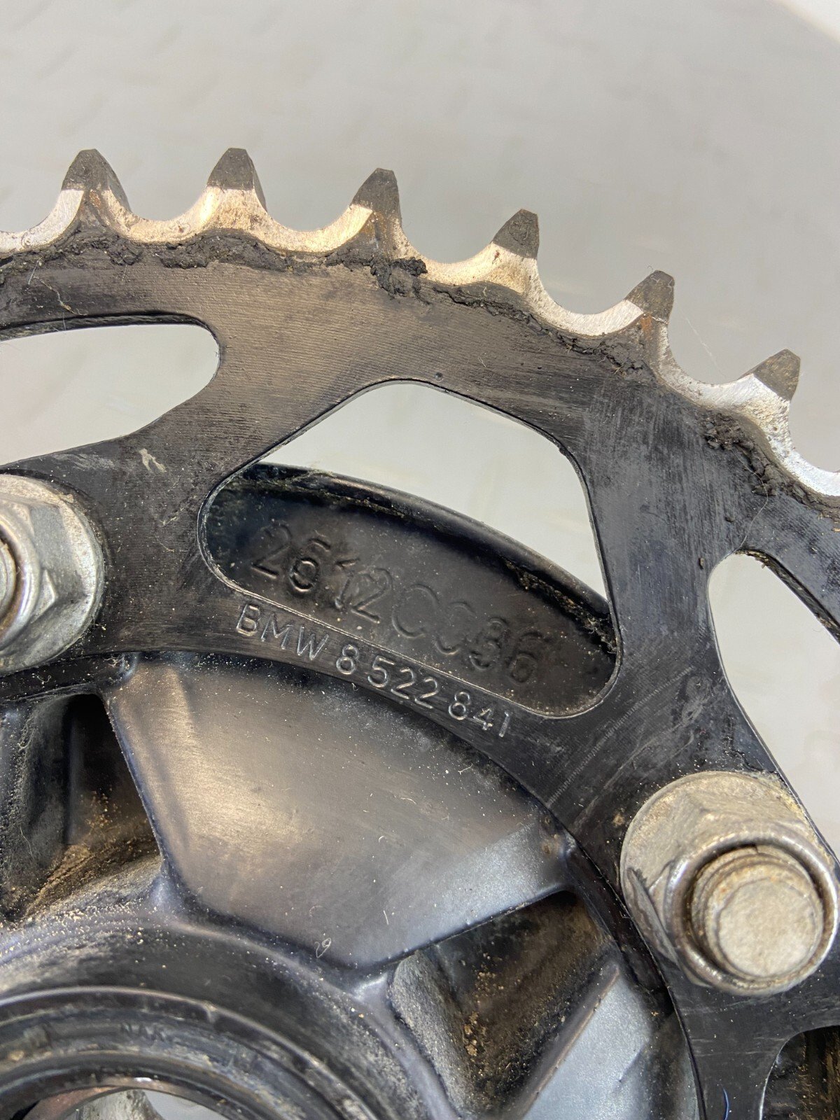 BMW F850GS REAR CUSH DRIVE SPROCKET & CARRIER HUB 8522841 - Image 4