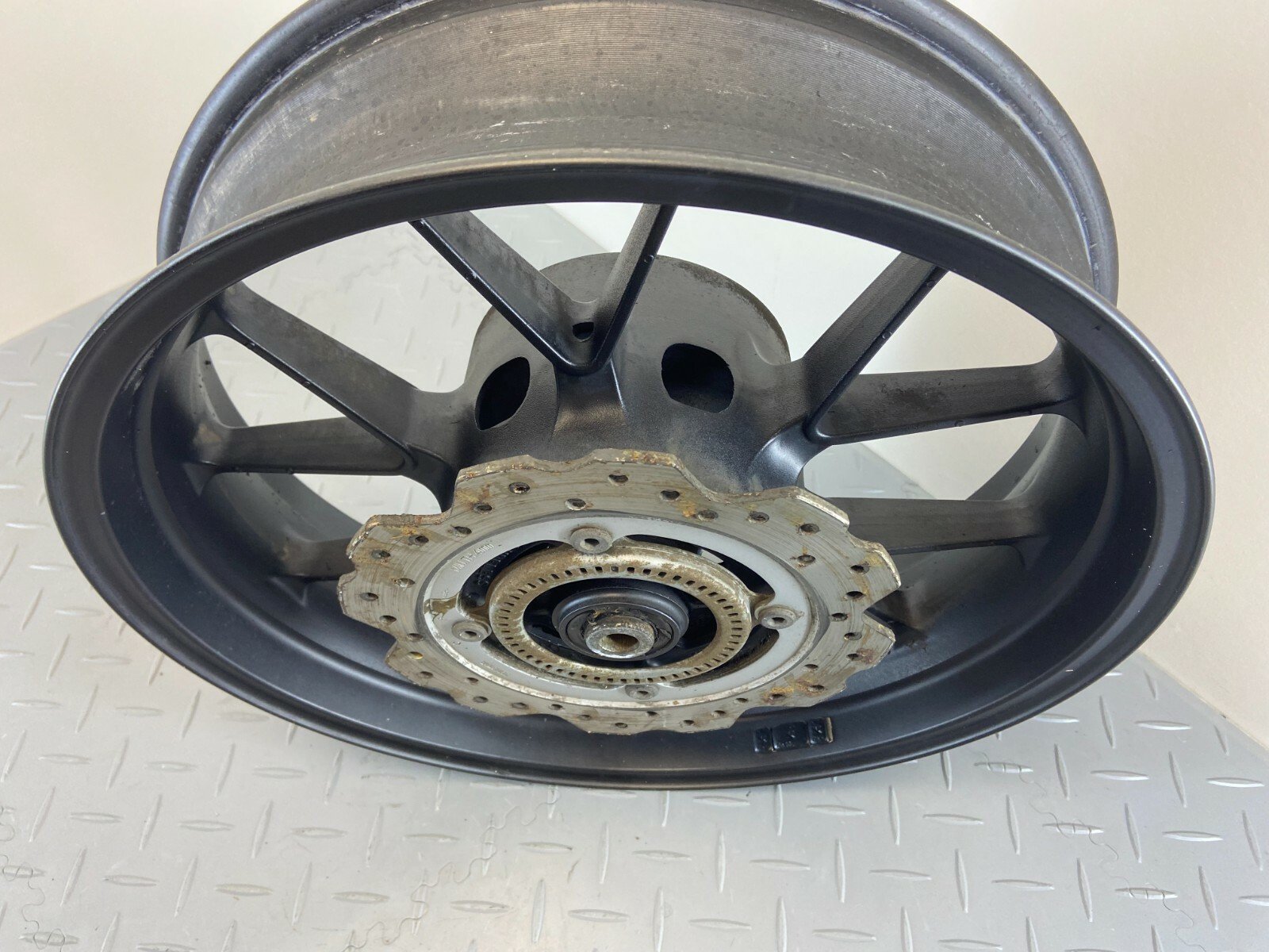 HONDA CB 500 X 2014 REAR WHEEL RIM & BRAKE DISC 42650MGZJ01 - Image 3