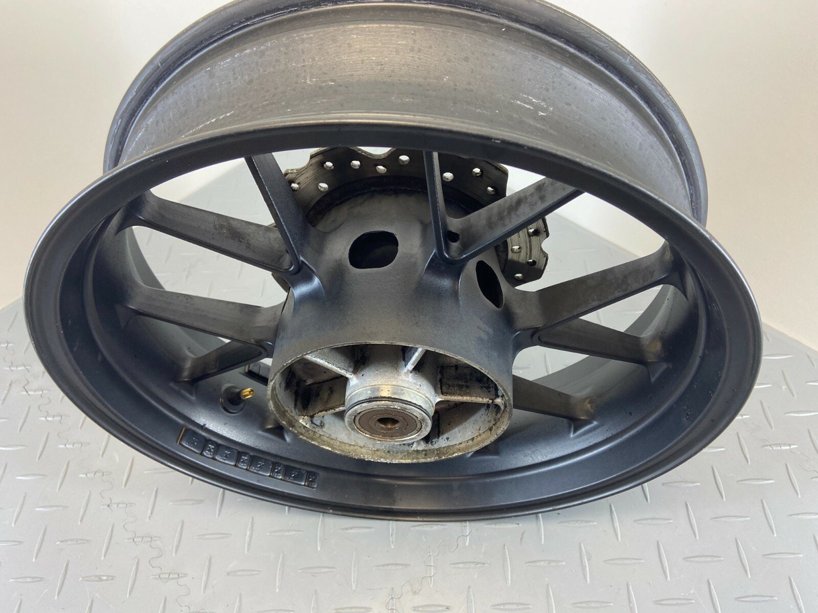 HONDA CB 500 X 2014 REAR WHEEL RIM & BRAKE DISC 42650MGZJ01 - Image 6