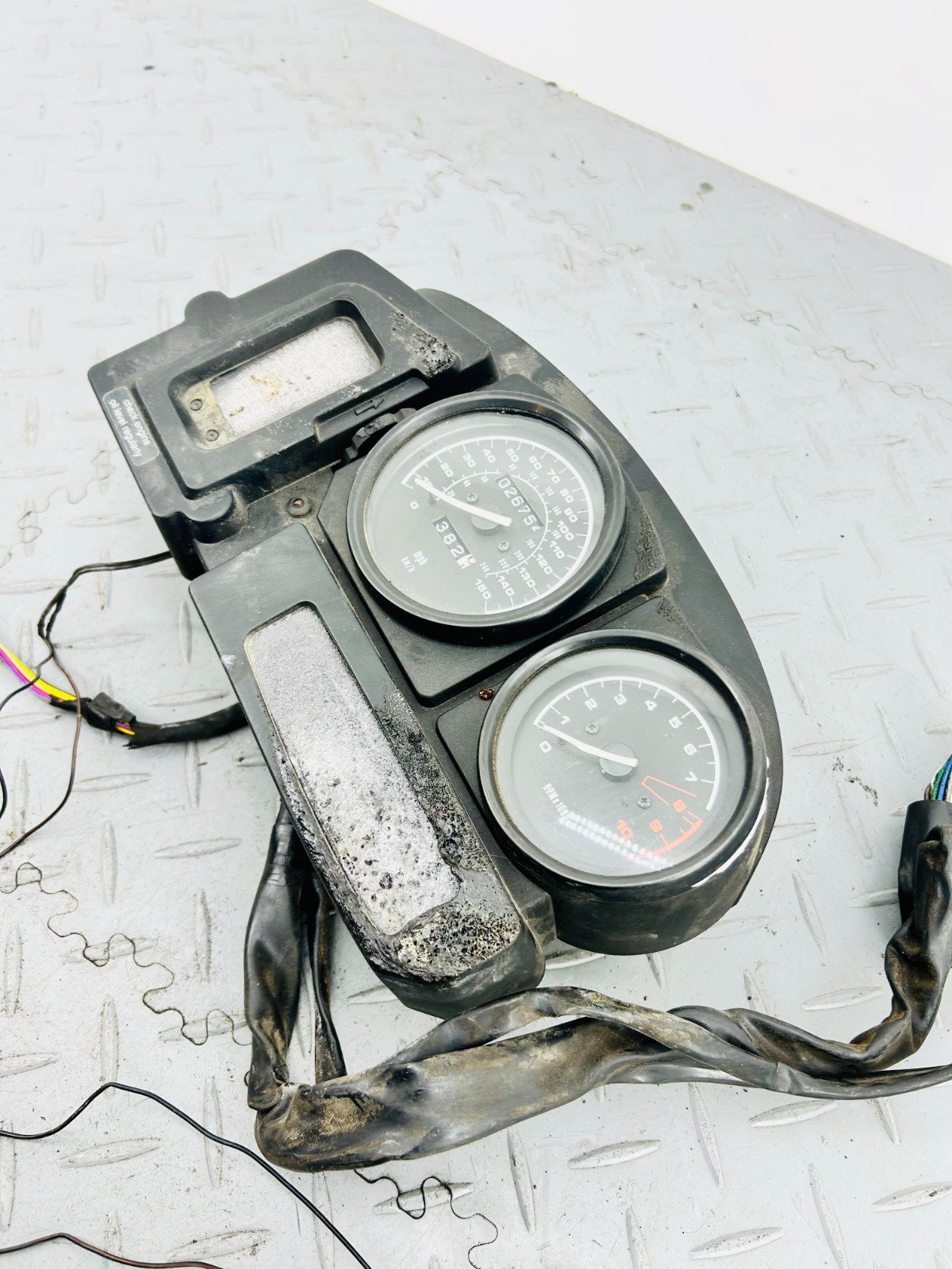 BMW R1150GS GS AC 2003 INSTRUMENT CLUSTER SPEEDOMETER GAUGE (FOR PARTS) - Image 2
