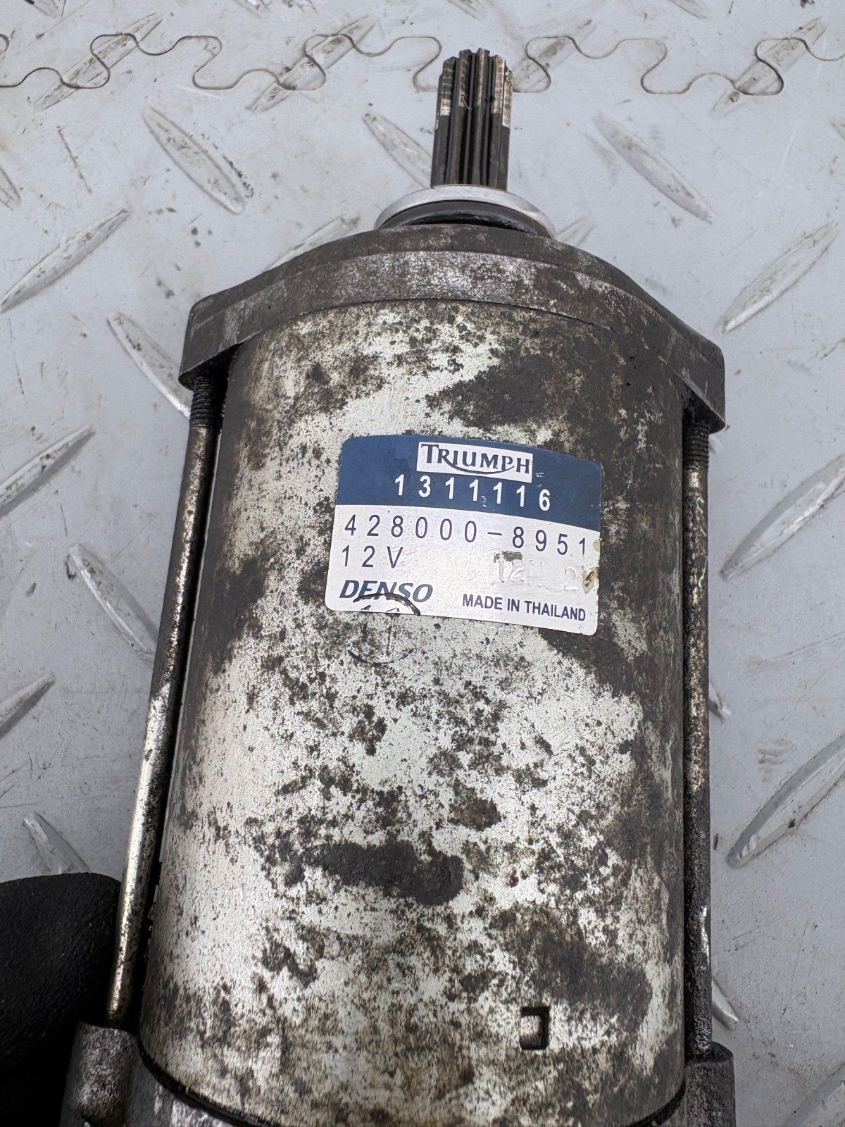 TRIUMPH TIGER 1200 2015 STARTER MOTOR T1311116 - Image 6