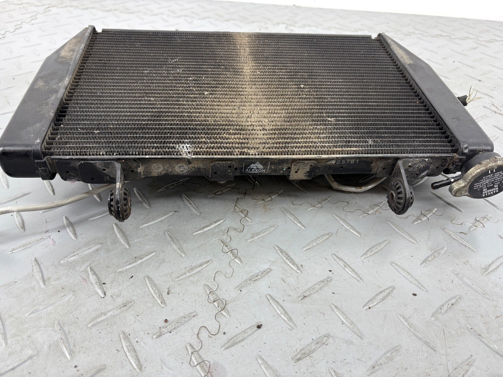 DUCATI MULTISTRADA 1200 2017 WATER COOLING COOLER RADIATOR & FAN 54810563A - Image 7