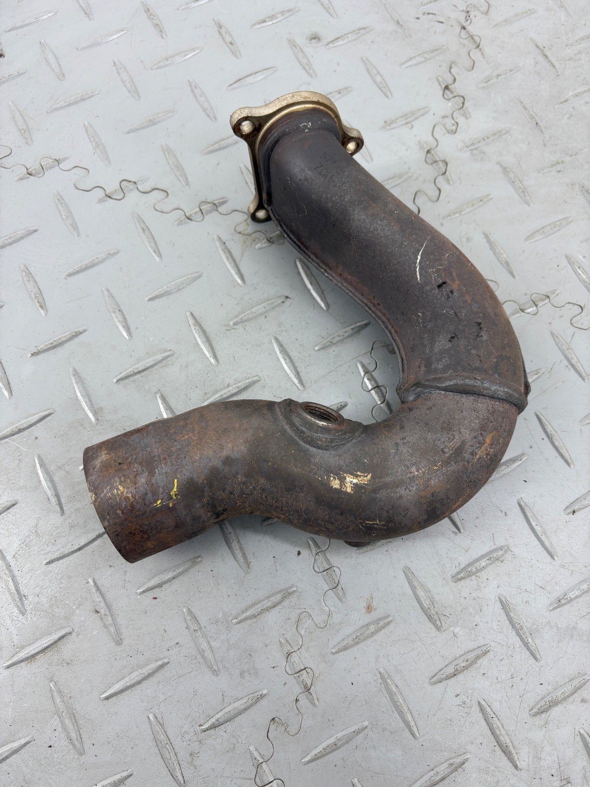 DUCATI MULTISTRADA 1200 2017 EXHAUST HEADER MANIFOLD PIPE 57113851B - Image 2
