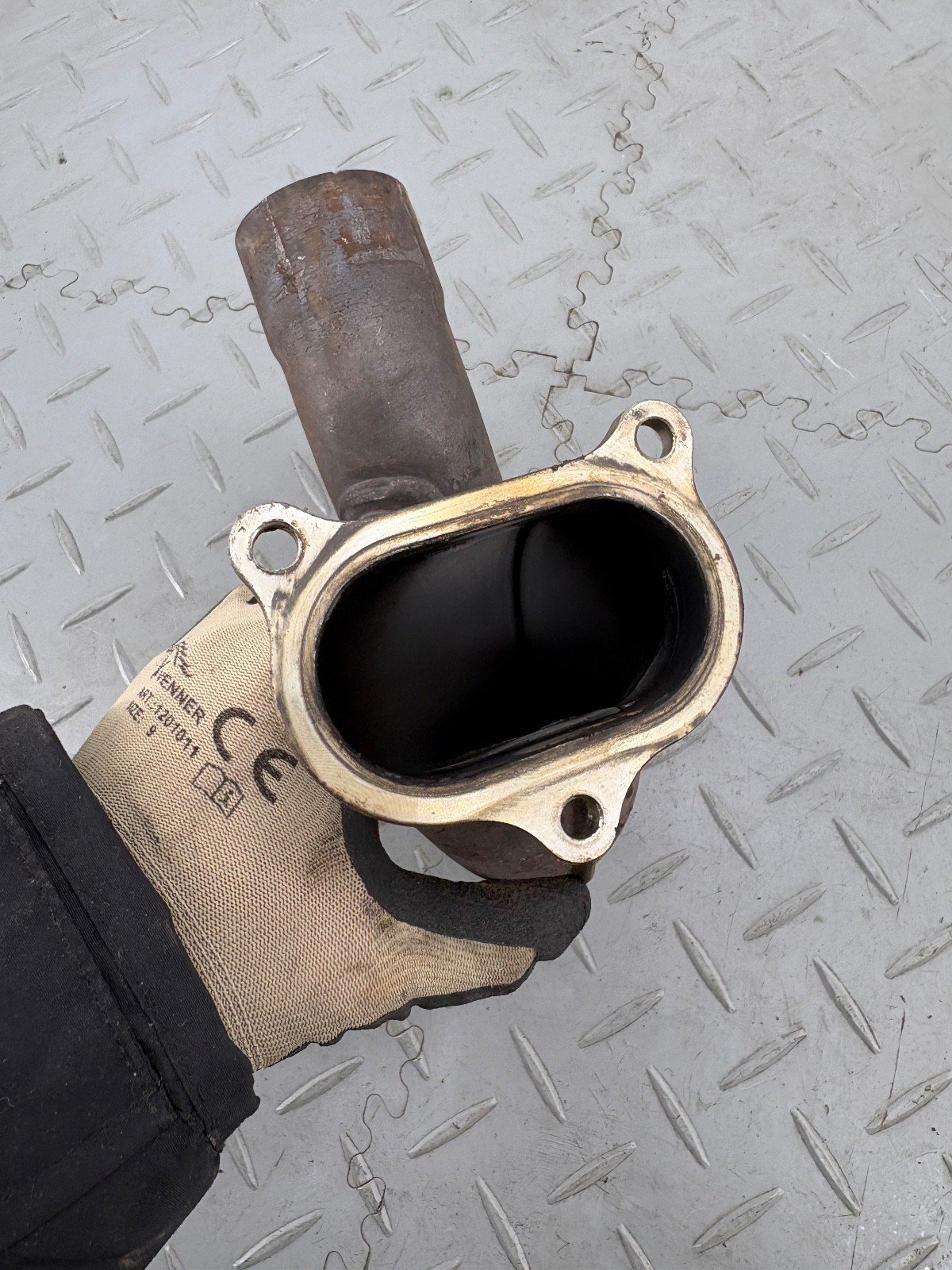 DUCATI MULTISTRADA 1200 2017 EXHAUST HEADER MANIFOLD PIPE 57113851B - Image 3