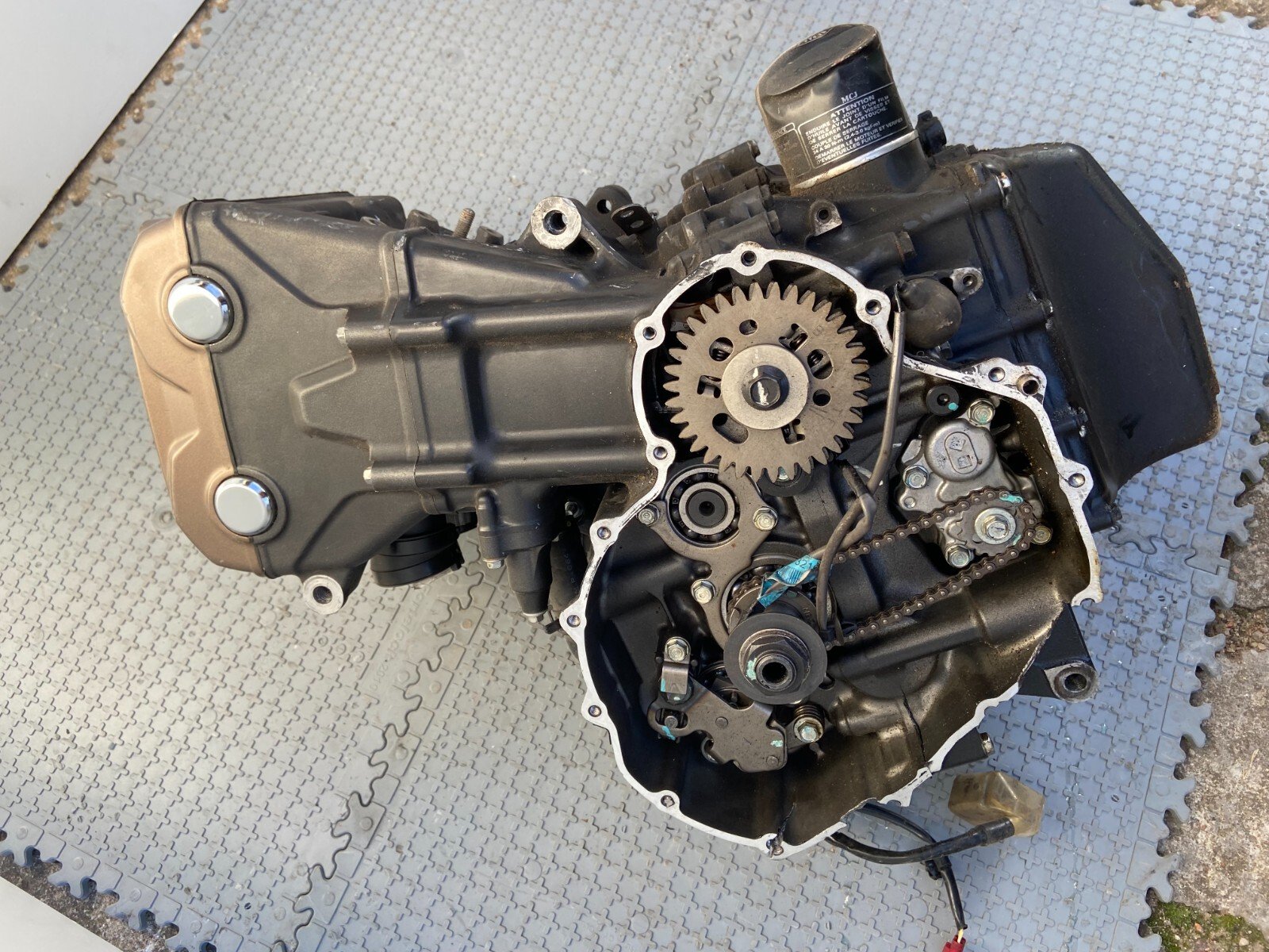 HONDA CB500 R 2018 ENGINE MOTOR MOTEUR (DAMADGED) - Image 4