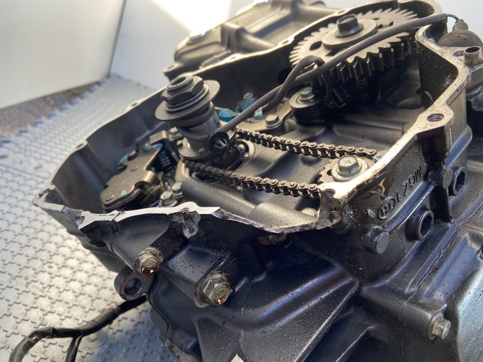 HONDA CB500 R 2018 ENGINE MOTOR MOTEUR (DAMADGED) - Image 9