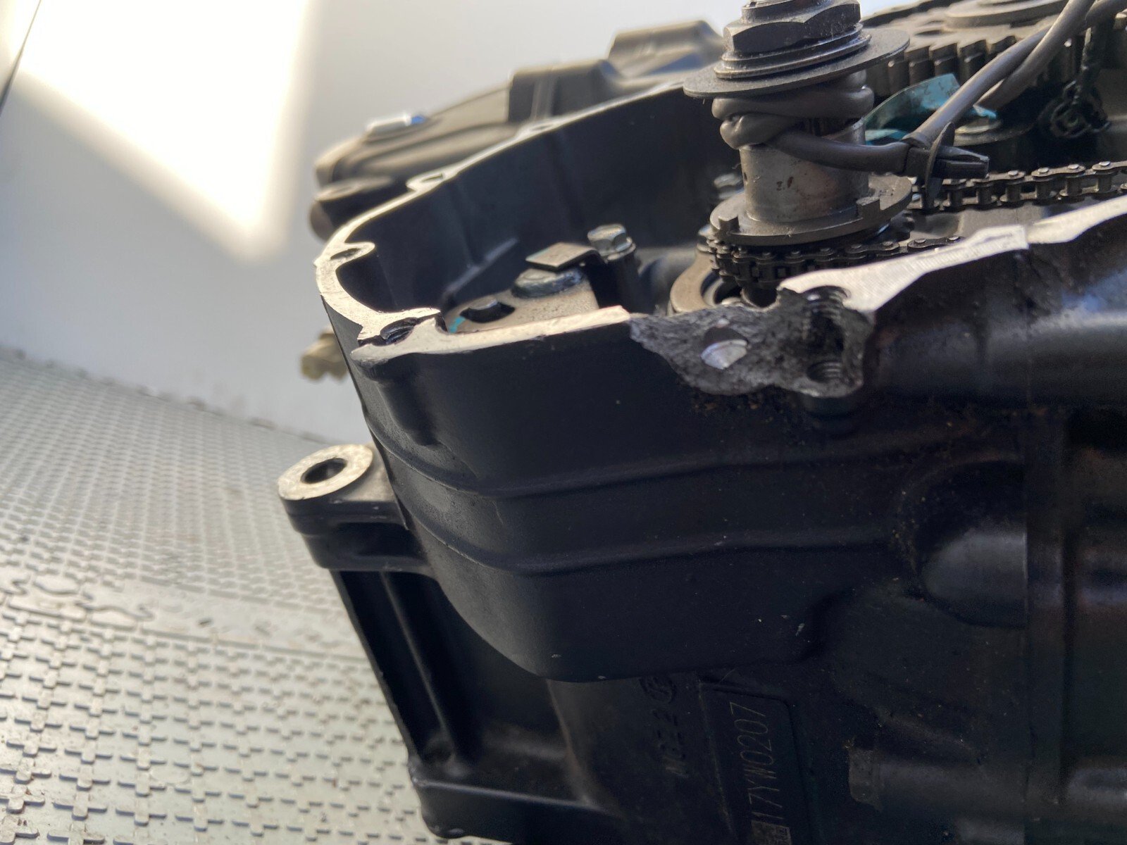 HONDA CB500 R 2018 ENGINE MOTOR MOTEUR (DAMADGED) - Image 10