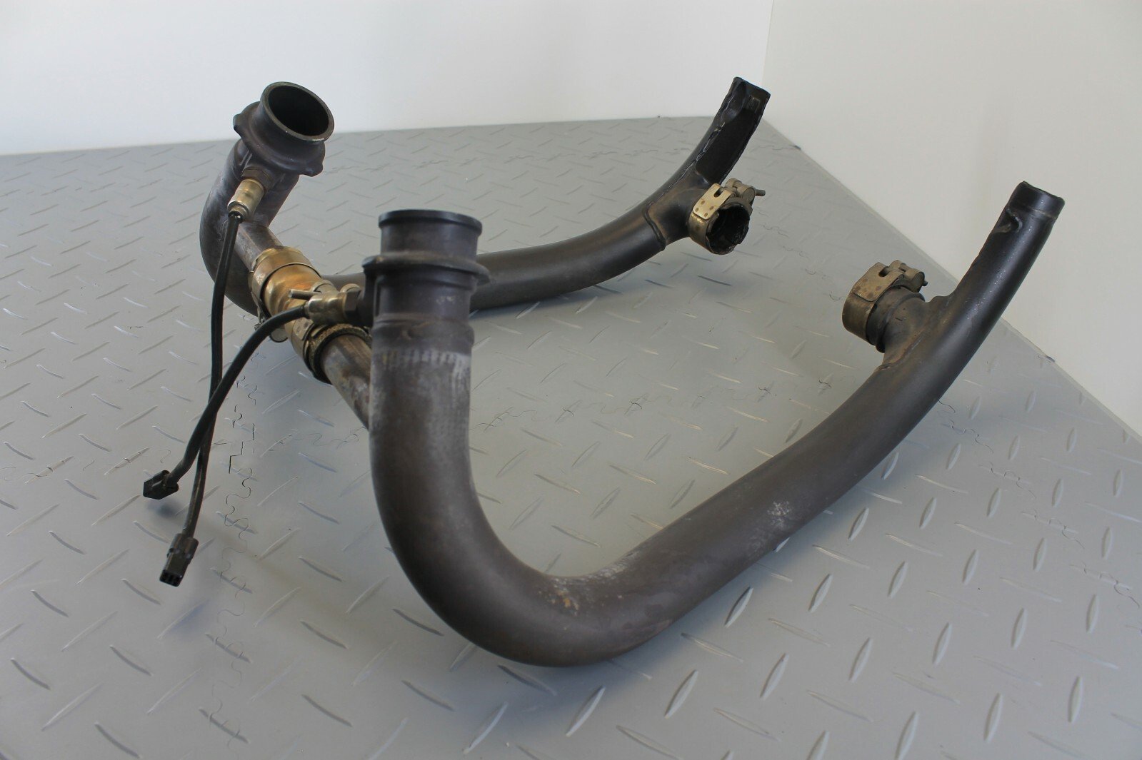 TRIUMPH THRUXTON R BONNEVILLE 1200 2017 HEADERS DOWNPIPE EXHAUST MANIFOLD - Image 3