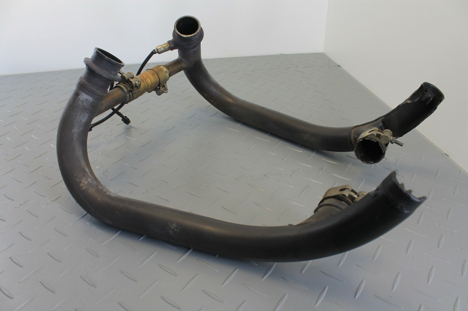 TRIUMPH THRUXTON R BONNEVILLE 1200 2017 HEADERS DOWNPIPE EXHAUST MANIFOLD - Image 4
