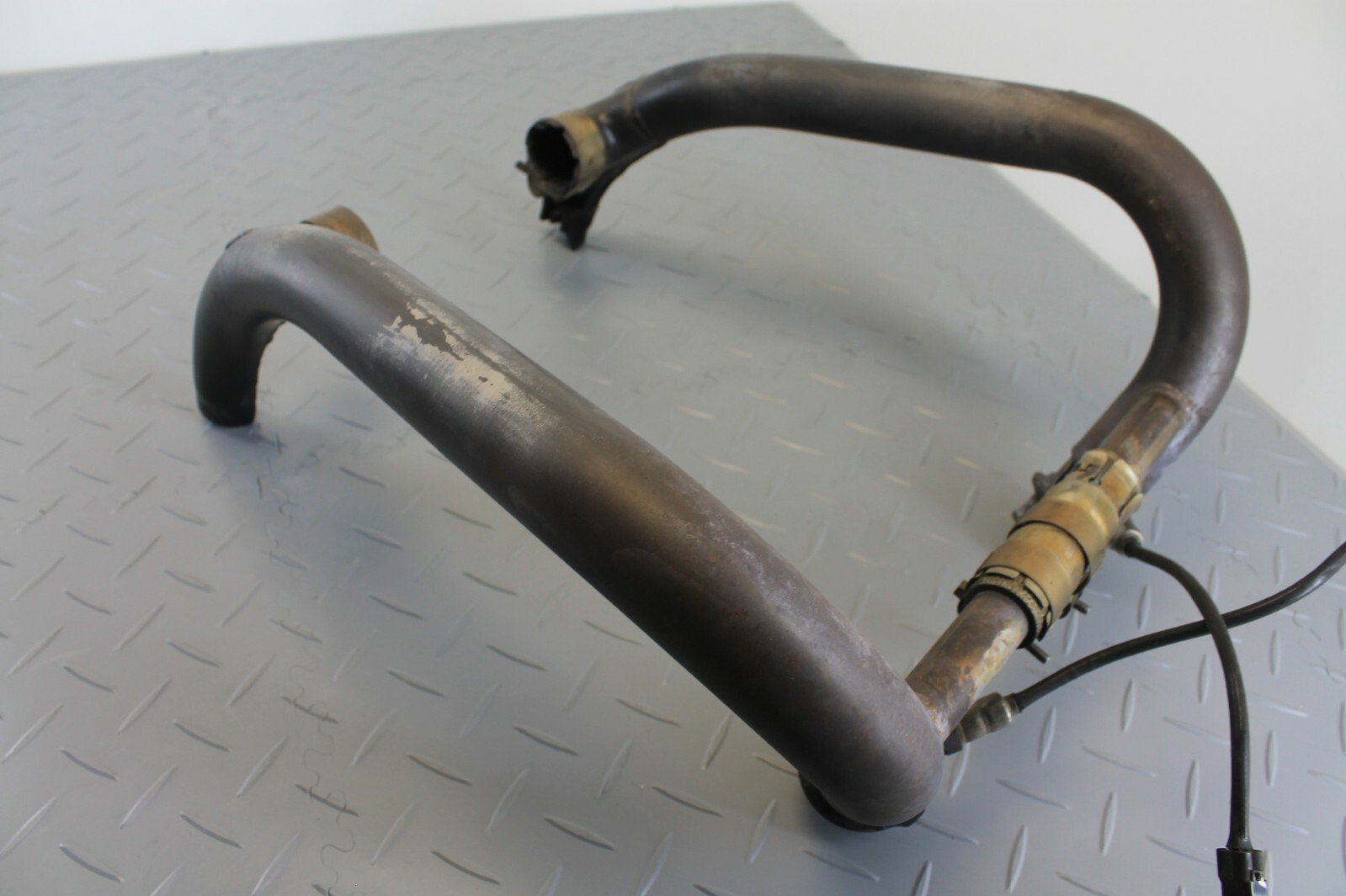TRIUMPH THRUXTON R BONNEVILLE 1200 2017 HEADERS DOWNPIPE EXHAUST MANIFOLD - Image 8