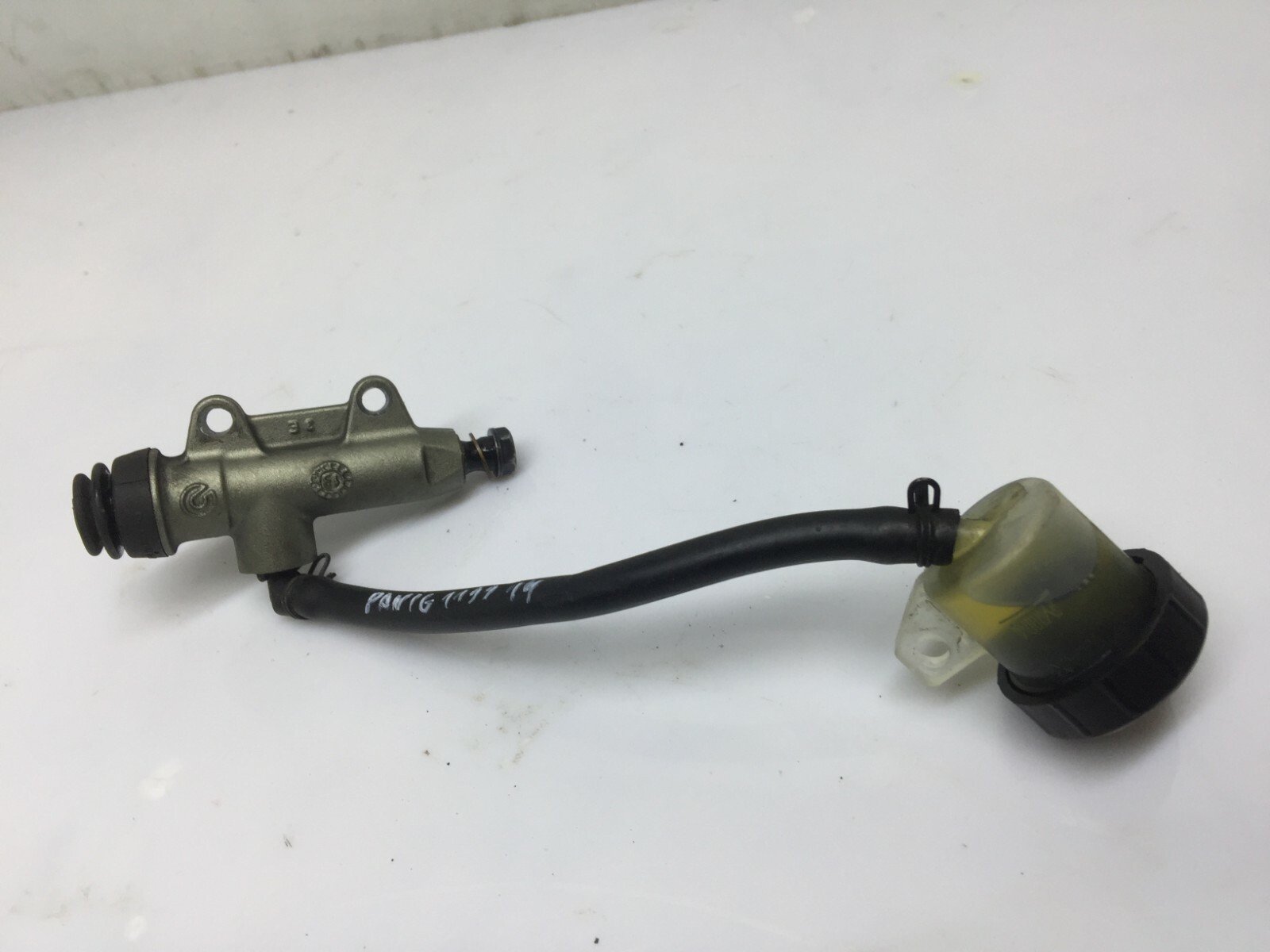 DUCATI PANIGALE 1199 2014 REAR BRAKE MASTER PUMP CYLINDER - Image 7