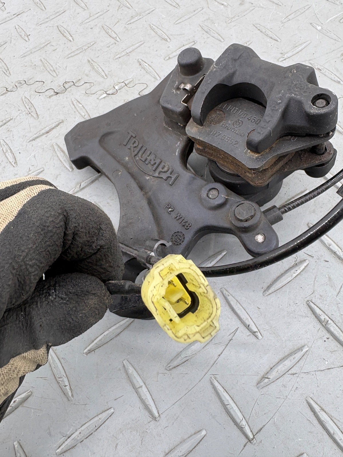 TRIUMPH STREET TRIPLE 765 RS 2017 REAR BRAKE CALIPER - Image 12