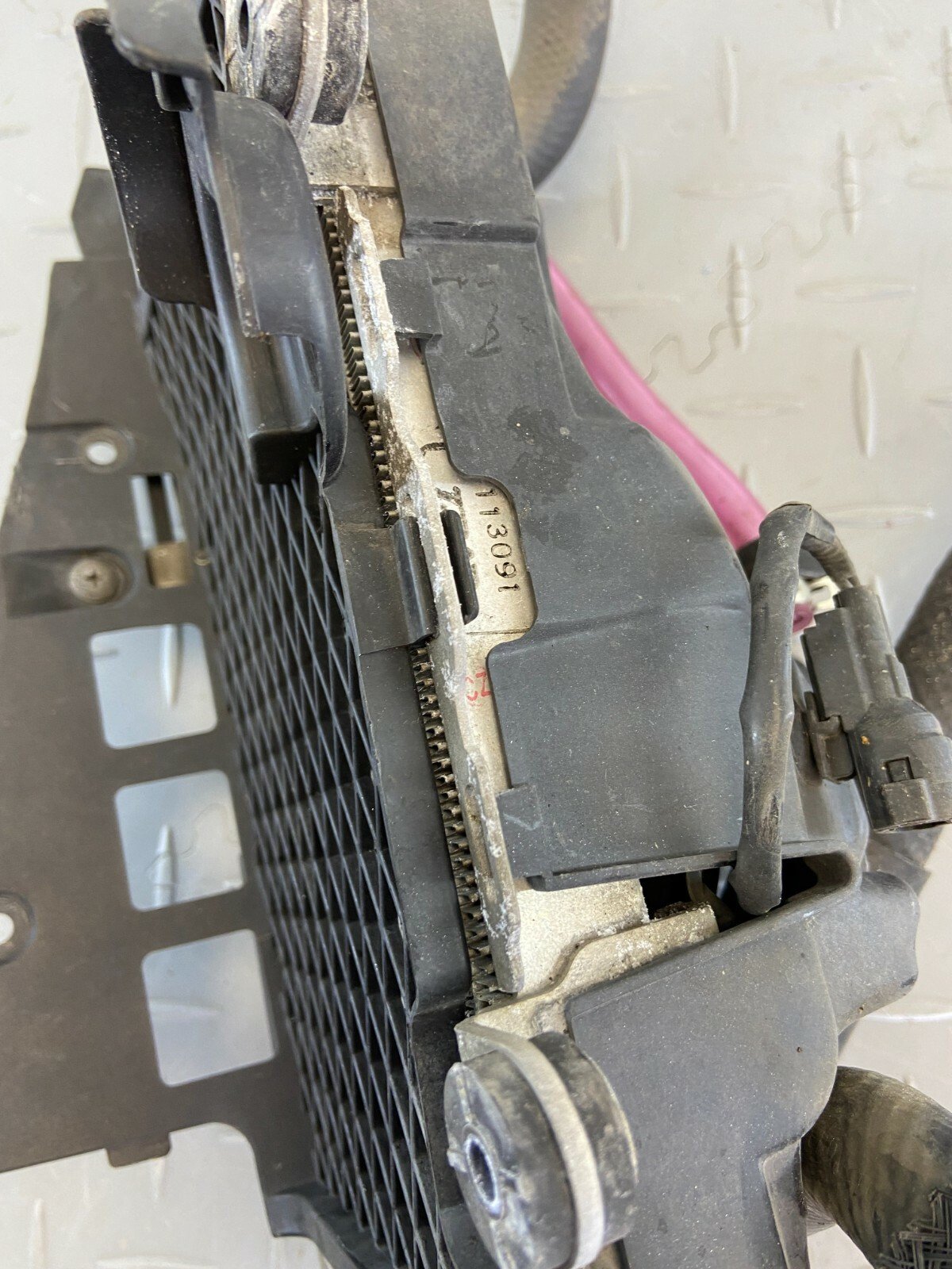 HONDA CRF1000 L DCT AFRICA TWIN 2018 LEFT SIDE LH RADIATOR WATER COOLER & FAN - Image 6