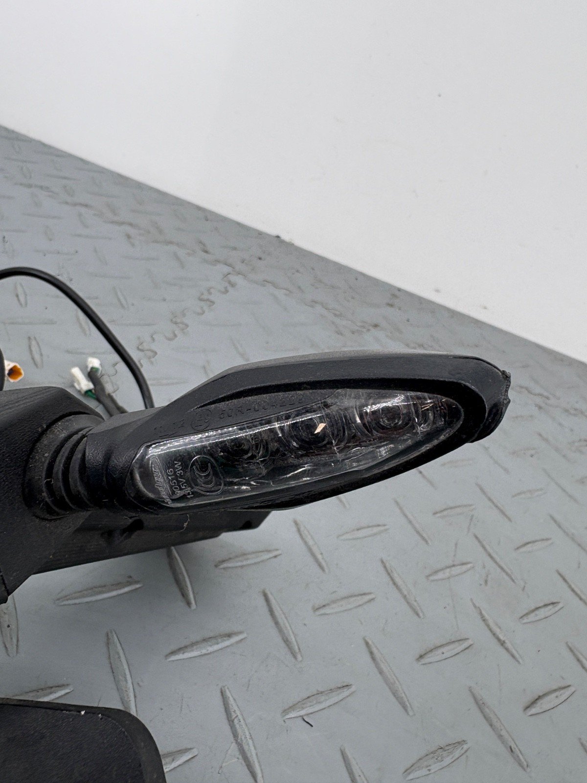 KTM DUKE 890 2021 REAR NUMBER PLATE BRAKE LIGHT TAIL TIDY EVOTECH TURN SIGNALS - Image 3