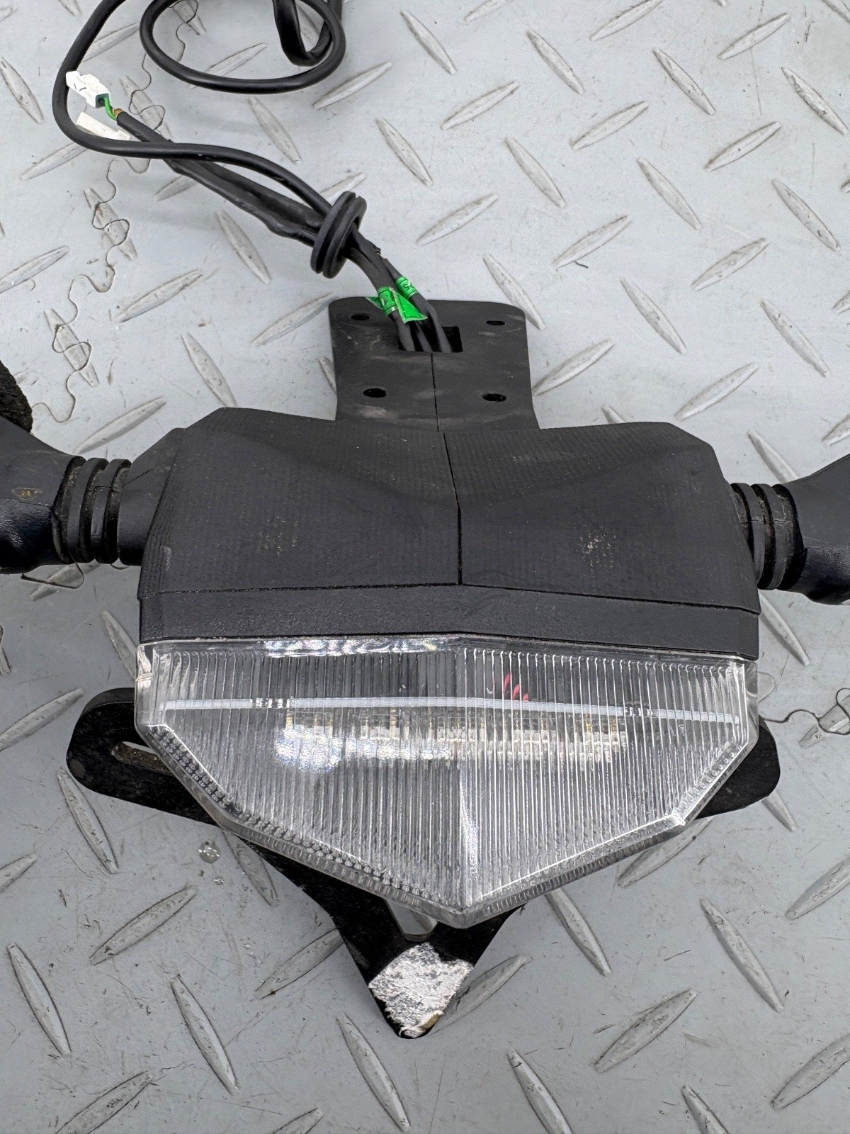 KTM DUKE 890 2021 REAR NUMBER PLATE BRAKE LIGHT TAIL TIDY EVOTECH TURN SIGNALS - Image 6