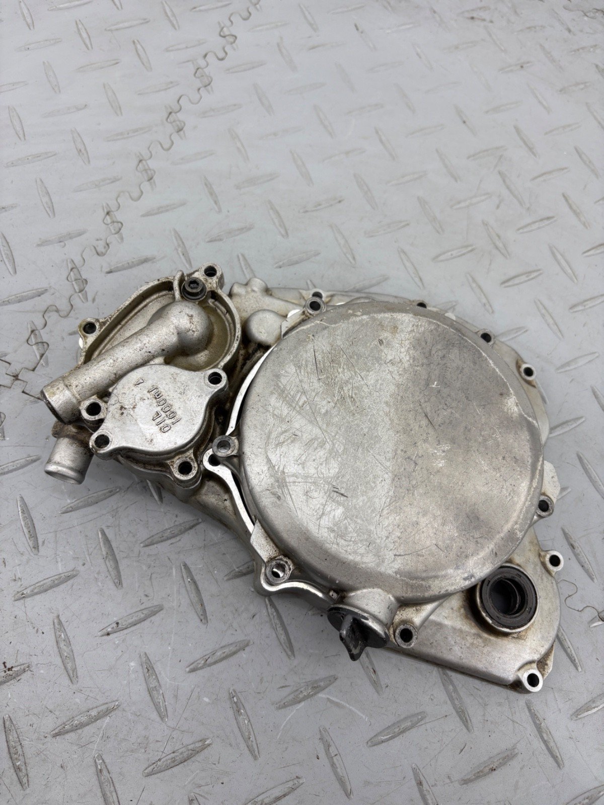 SUZUKI RMZ 250 2007 RIGHT SIDE ENGINE CLUTCH COVER - Image 2