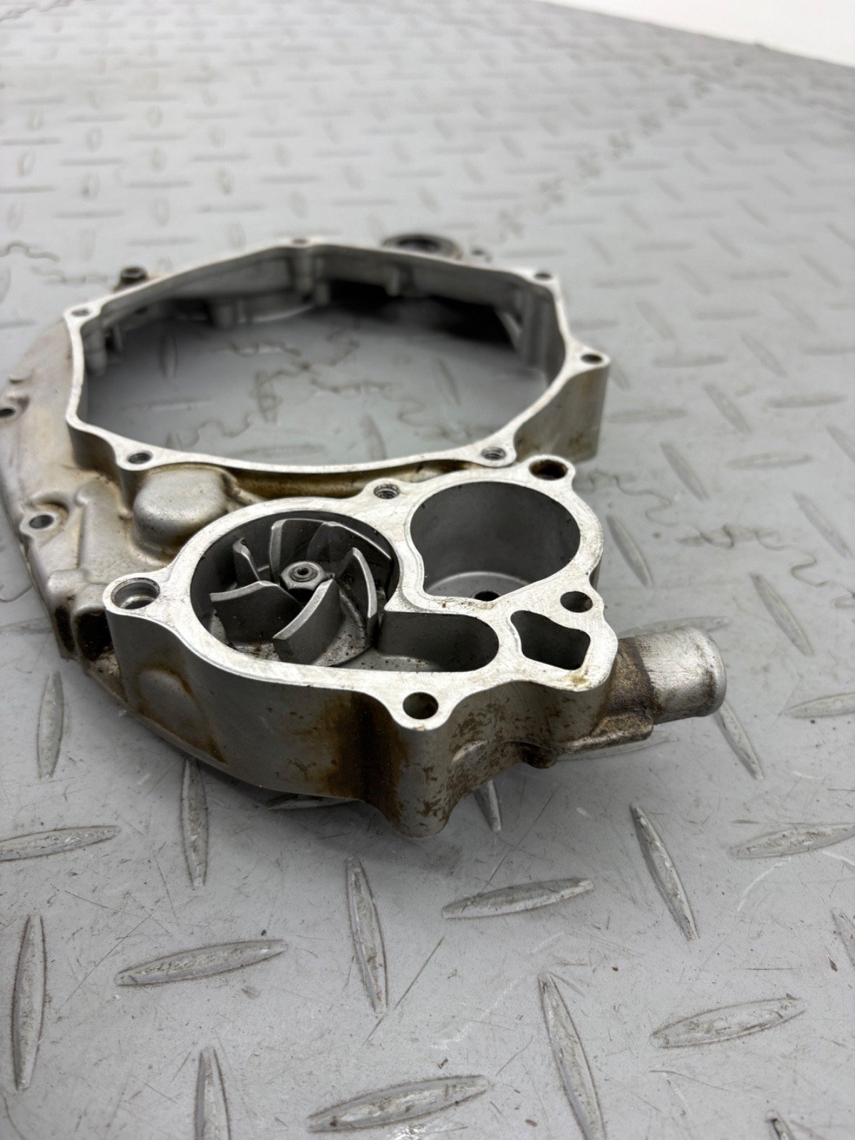 SUZUKI RMZ 250 2007 RIGHT SIDE ENGINE CLUTCH COVER - Image 10