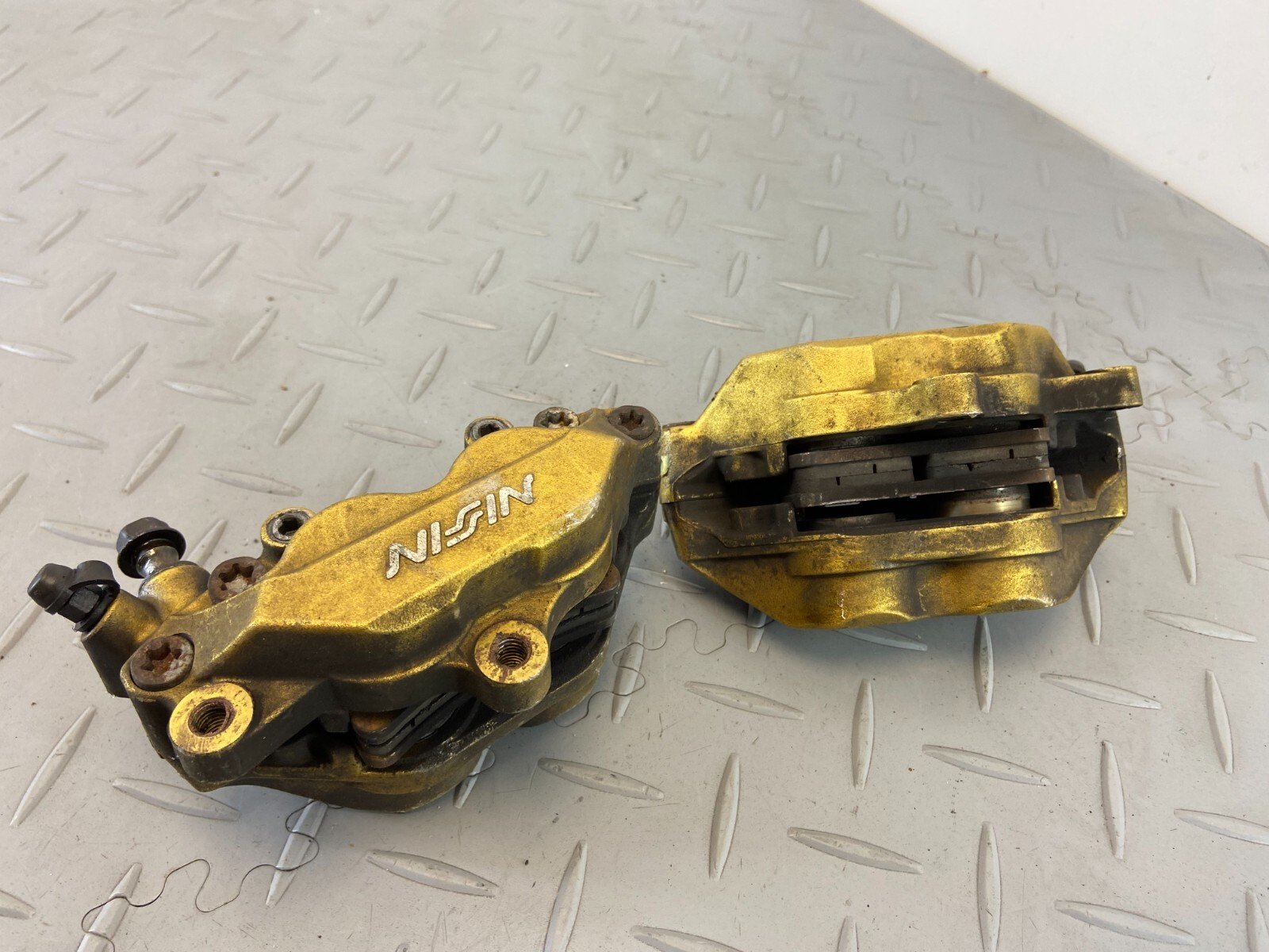Honda CBR600RR 2003 FRONT BRAKE CALIPER PAIR RIGHT & LEFT - Image 8