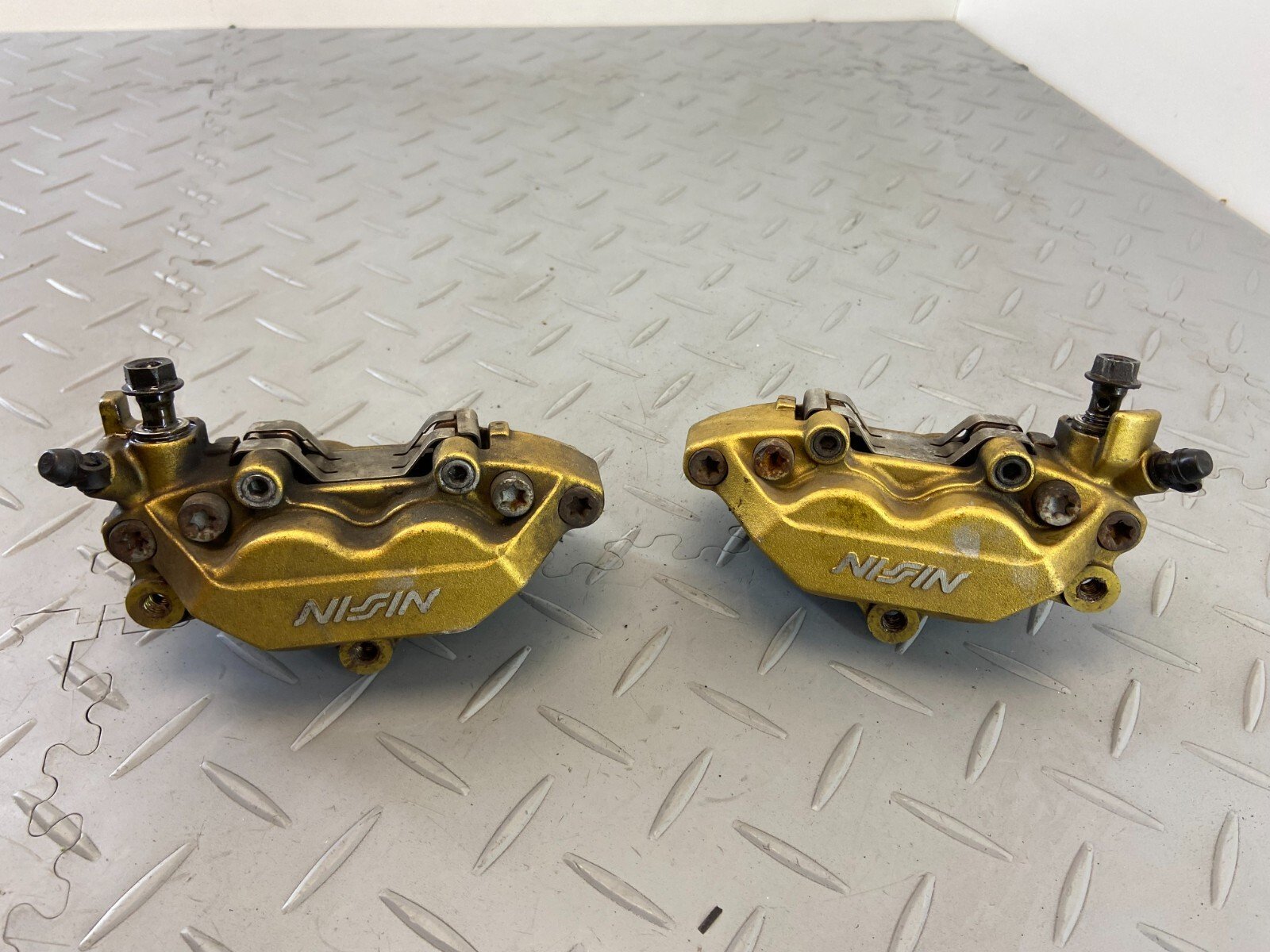 Honda CBR600RR 2003 FRONT BRAKE CALIPER PAIR RIGHT & LEFT - Image 14