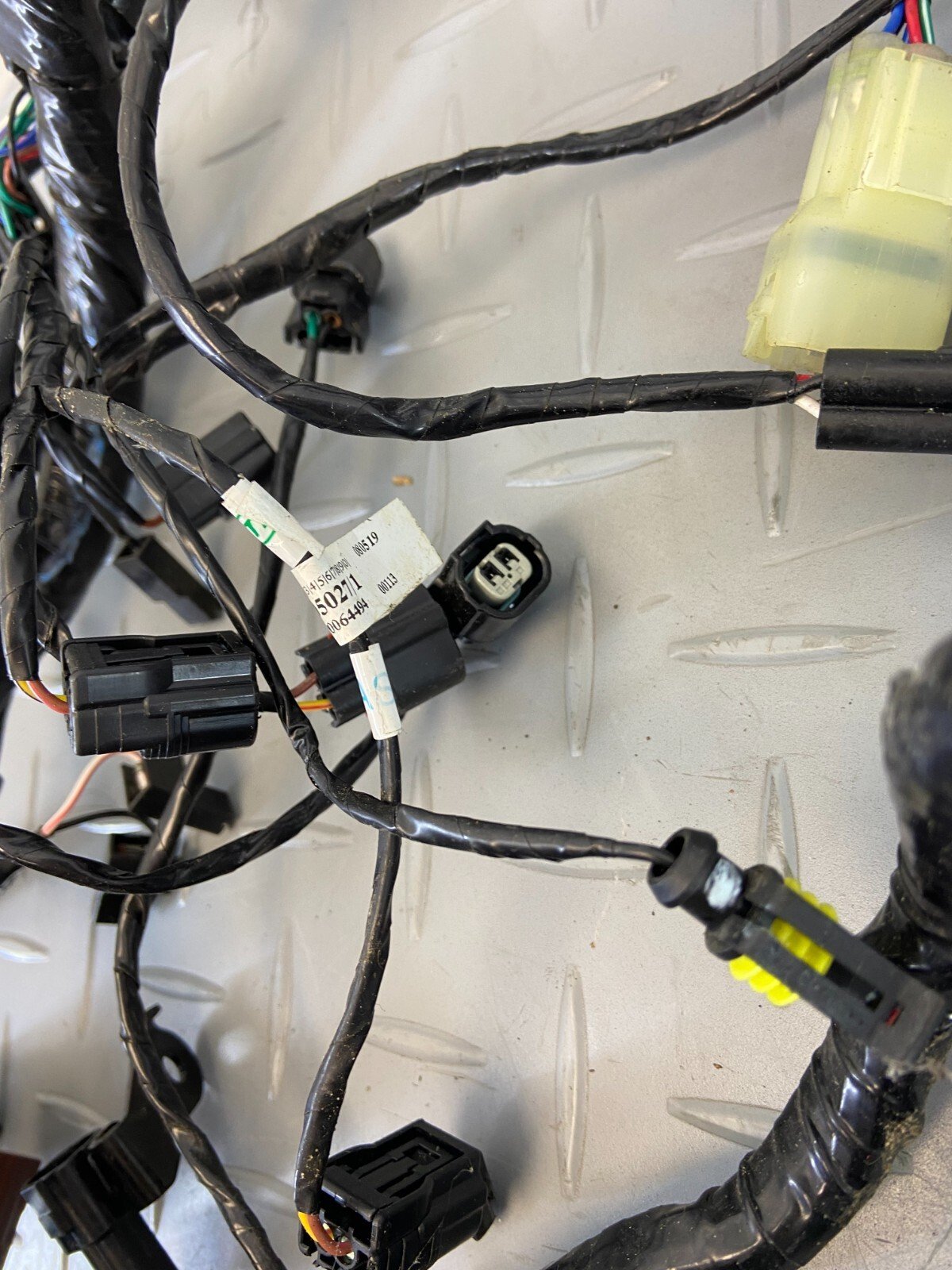 TRIUMPH SPEED TRIPLE RS 1050 2020 COMPLETE OEM WIRING HARNESS LOOM 2505027 - Image 6