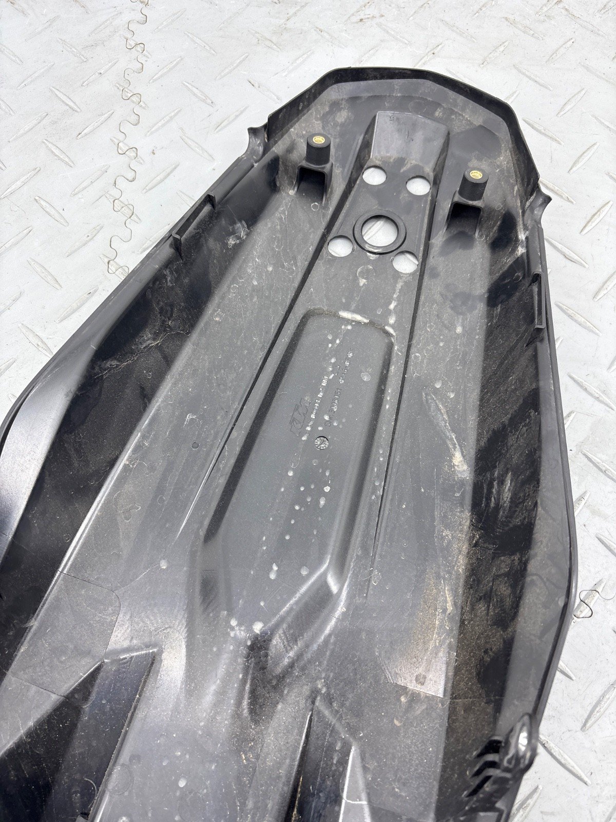 KTM DUKE 890 2021 REAR UNDERTRAY COWL FAIRING PANEL 64108019000 - Image 16