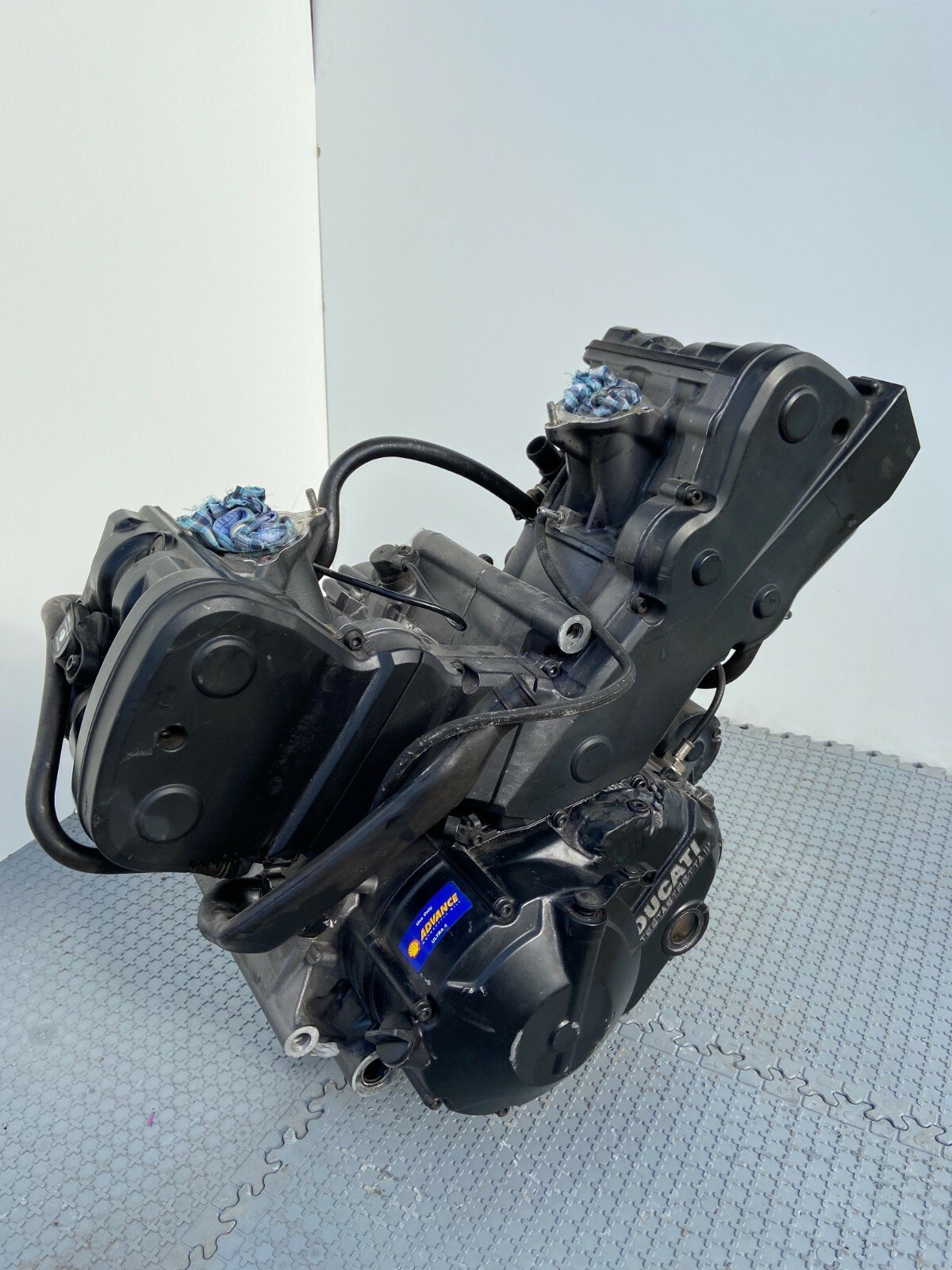 DUCATI HYPERMOTARD 821 2014 COMPLETE ENGINE MOTOR MOTEUR ZDM821W4B - Image 6