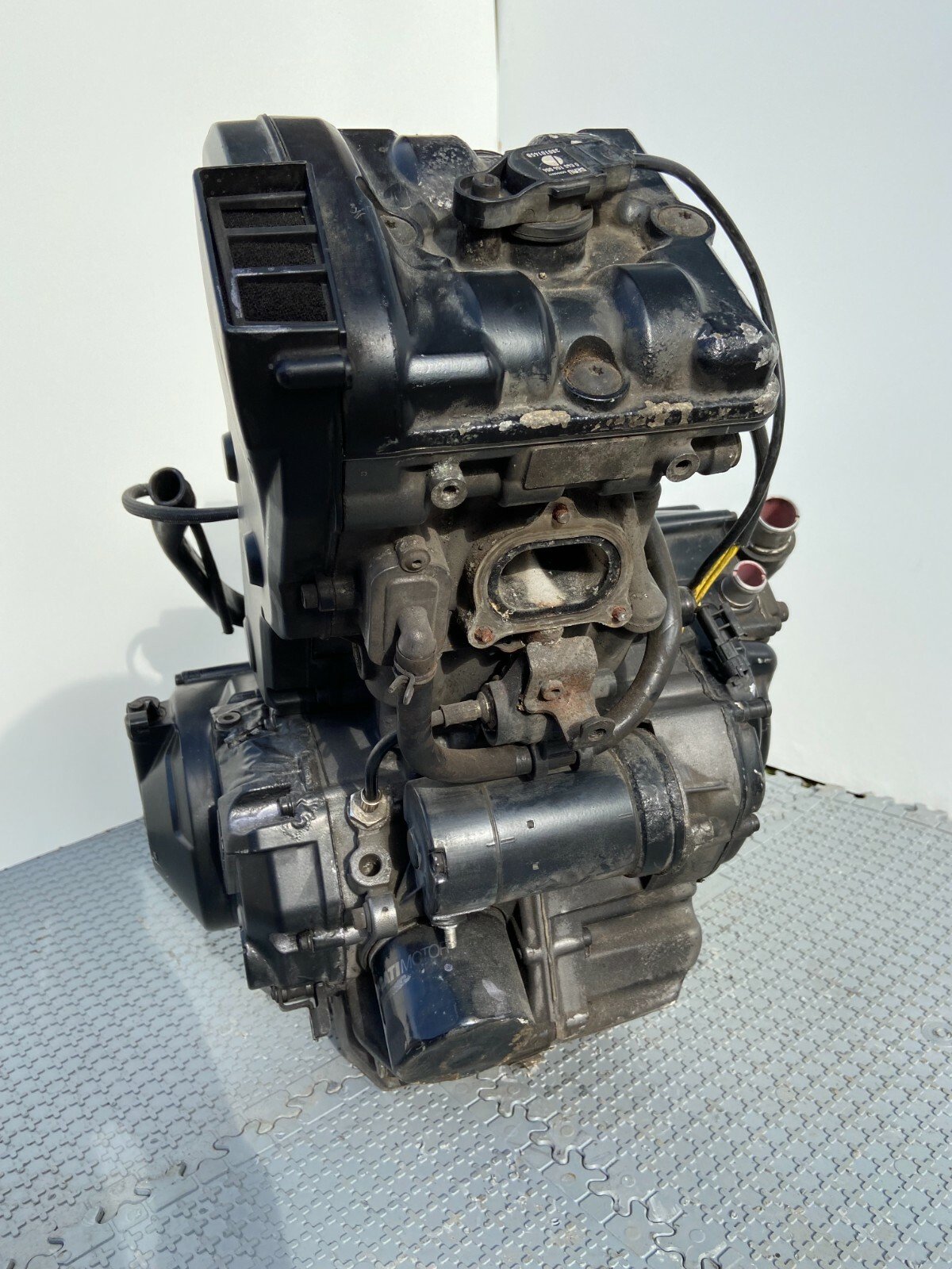 DUCATI HYPERMOTARD 821 2014 COMPLETE ENGINE MOTOR MOTEUR ZDM821W4B - Image 9