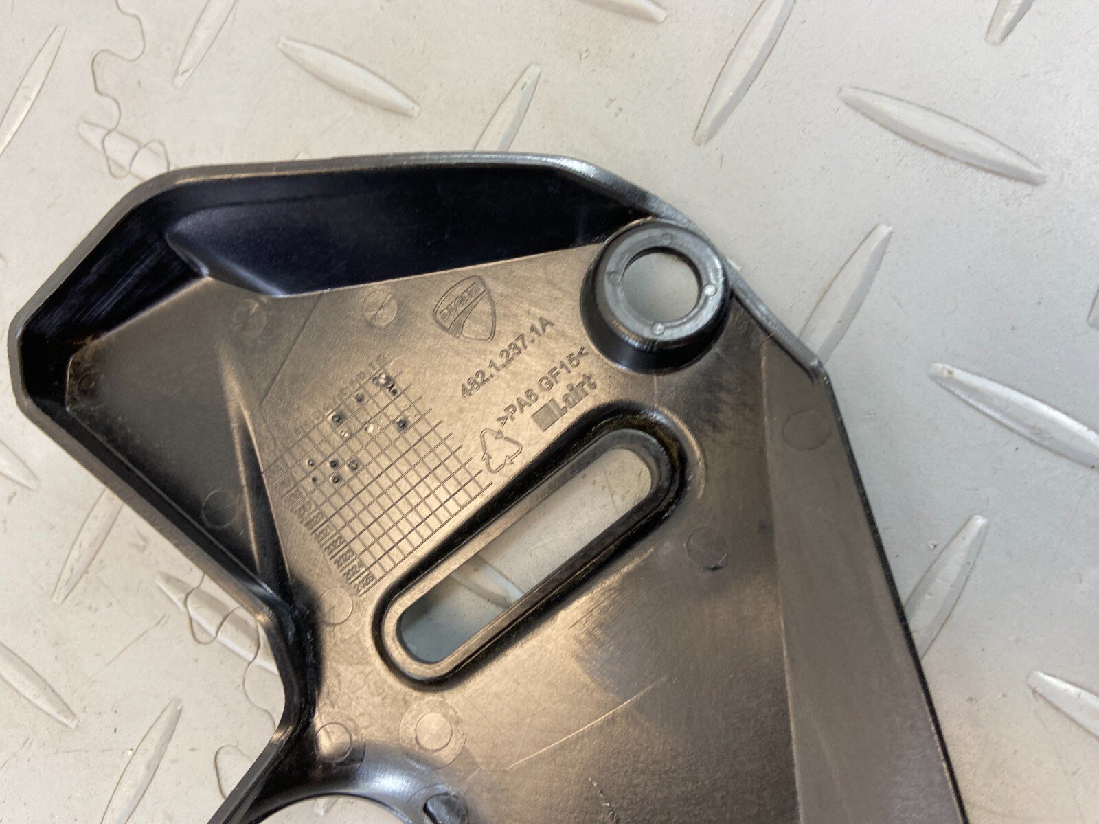 DUCATI MONSTER 1200 S 2020 EXPANSION TANK COVER PANEL 48212371A - Image 2