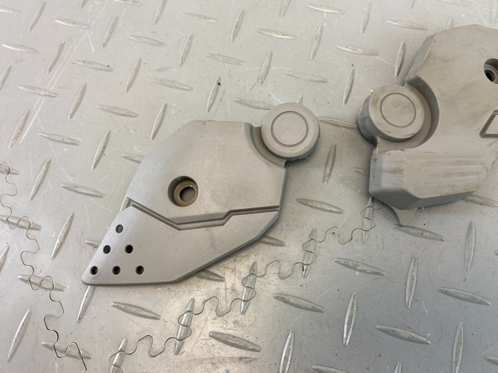 HONDA CRF1000L ADVENTURE 2018 FRONT FRAME FOOT COVERS RIGHT & LEFT - Image 3